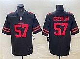 Men's San Francisco 49ers #57 Dre Greenlaw Black Vapor Untouchable Limited Stitched Jersey,baseball caps,new era cap wholesale,wholesale hats